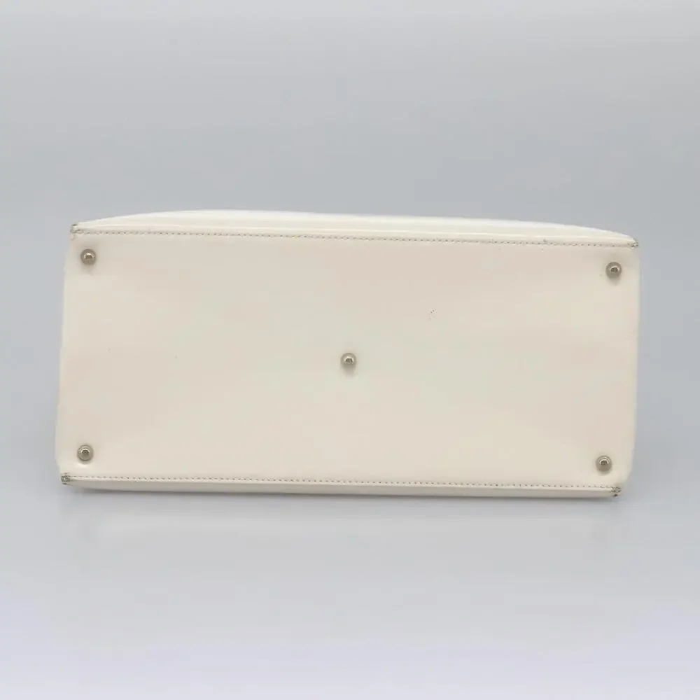 GUCCI Hand Bag Enamel White - Picture 9 of 13